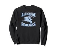 British Airborne Forces Sweatshirt, Adult Unisex, Black, Medium