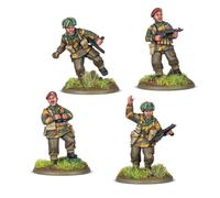 Warlord Games British Airborne Platoon Commanders - 28mm Scale Resin Miniatures for Bolt Action Highly Detailed World War 2 Miniatures