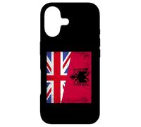 British Albanian Half Flag United Kingdom UK Albania Roots Case for iPhone 17