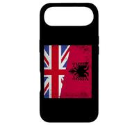 British Albanian Half Flag United Kingdom UK Albania Roots Case for iPhone Air