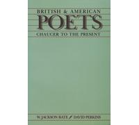 British and American Poets: Chaucer to the Present