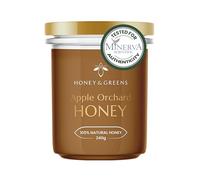 British Apple Orchard Honey - Raw, Pure & Natural | Unpasteurised Honey (240g) - Certified Authentic, 0% Added Sugar
