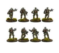 Warlord Games, British Armoured Infantry Section, Konflikt'47 Wargaming Miniatures