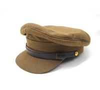 British Army FAD Dress Uniform Cap Size XXL | Current Issue General Service Peaked Hat for Ceremonial Parade Wear | Formal Military Headwear with Structured Crown & Reinforced Peak Khaki