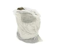 British Army Laundry Bag Genuine Military Surplus Linen Wash Sack White Mesh Net Clothing Storage Bag 80x60cm Army Issue Utility Storage