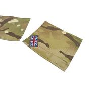 British Army MTP Blanking Patches Panel Union Jack PCS Genuine Blank Patch | Military Uniform Replacement Badge