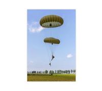 British Army Paratroopers Normandy Canvas Poster Bedroom Decor Landscape Office Room Decor Gift 20x30inch(50x75cm)