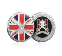 British Army Physical Training Corps Memorabilia Silver Challenge Spoof Coin Medal