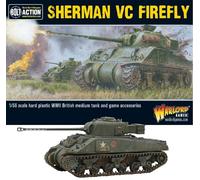 Warlord Games British Army Sherman Firefly Vc - 1:56 / 28mm Plastic Scale Model Tank for Bolt Action Highly Detailed World War 2 Miniatures