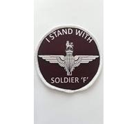 British Army Soldier F Patch 3"