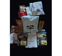 British Army Style 24 Hour Ration Pack - PD 0/22 - British Army Style MRE - Menu 1 - Military Ration Pack - Camping Food - Survival Food - Meals Ready To Eat