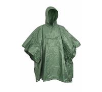 British Army Style Waterproof Poncho with Hood | Military-Grade Rain Protection with Taped Seams | Emergency Shelter, Ground Sheet & Survival Poncho | Lightweight Packable Outdoor Gear