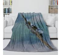 British Avro Vulcan Bomber Soft Fleece Blanket - Military Soft Blanket Like A Hug In A Blanket - Birthday Gift for Hubby Boyfriend Girlfriend Neighbor - Gift for Yourself 70x80inch(180x200cm)