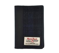 British Bag Co Blackwatch Harris Tweed Passport Wallet