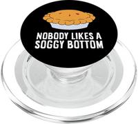 British Baking Cake Nobody Likes A Soggy Bottom Cake PopSockets PopGrip for MagSafe