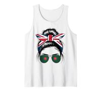 British Bangladeshi Girl UK Headband Bangladesh Sunglasses Tank Top