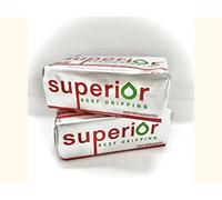 British Beef Dripping Block - 250g (Perfect for Roast Potatoes, Yorkshire Puddings and Basting Meats) x 2
