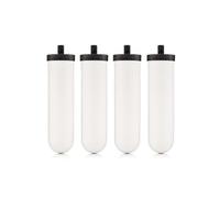 British Berkefeld 7" Ultra Sterasyl Ceramic Gravity Filter Cartridge |4 Pack| Reduces Contaminants | Suitable for All Gravity Cans | Improves Taste & Odour | NSF Certified Candle Element