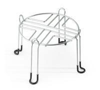 British Berkefeld Gravity System Stand | Stainless Steel Water Filter Stand for 8.5L Gravity Systems | Anti-Slip Rubber Feet | Support Stand | 25Lx25Wx18H