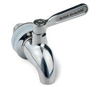 British Berkefeld Stainless Steel Gravity Tap | Fits 6, 8.5, 12L Gravity Cans | Improve Flows & Control | Leak Proof Design