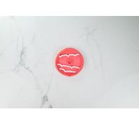 British Biscuit Cutter Set - 3D Printed Cookie Cutters (Multiple Styles & Sizes) (Party Ring, 4" // 100mm)