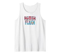 British Born Fijian Roots UK Fiji Pride Heritage Tank Top