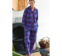 British Boxers Check Brushed Cotton Pyjama Set, Berwick