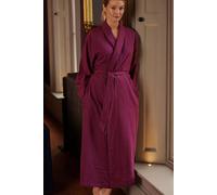 'Cahors' Herringbone Brushed Cotton Dressing Gown British Boxers Burgundy M