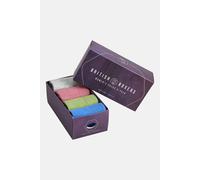 British Boxers Four-Pair "trainer" Sock Gift Box Multi
