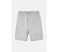 "Armoury Grey" Herringbone Cotton Twill Shorts British Boxers Light Grey M