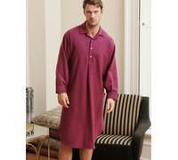 British Boxers Herringbone Brushed Cotton Nightshirt