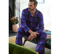 British Boxers Men's Brushed Cotton Pyjama Set - Berwick Check - MEDIUM
