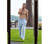 British Boxers Westwood Stripe Brushed Cotton Pyjama Trousers