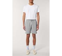 British Boxers Men's "Heather Grey" Relax Jersey Shorts in Light Grey | Size: Large British Boxers Light Grey L
