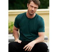 British Boxers Men's Organic Cotton T-Shirt - Glazed Green - LARGE