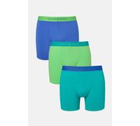 British Boxers Men's Pack of Three "Fresh Citrus" Cotton Stretch Trunks | Size: Large British Boxers Multicolor L