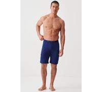 British Boxers Men's "Solid Navy" Bamboo Sleep Shorts in Navy | Size: 2XL British Boxers Navy 2XL