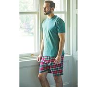 British Boxers Men's "Thyme" Cotton T-Shirt in Green | Size: Medium British Boxers Green M