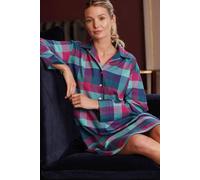 British Boxers 'montrose' Check Brushed Cotton Nightshirt Multi S