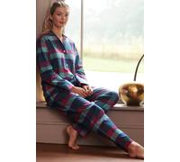 British Boxers 'montrose' Check Brushed Cotton Pyjama Set Multi XS