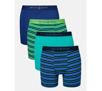 British Boxers Multipack 4 Pairs of Men's Bamboo Stretch Trunks - Electric Lime - 3X-LARGE