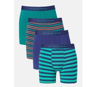 British Boxers Multipack! 4 Pairs of Men's Bamboo Stretch Trunks - Warm Spice - 3X-LARGE