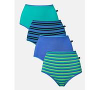 British Boxers Multipack 4 Pairs of Women's Bamboo Full Briefs - Perfect Day - 4X-LARGE