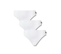 British Boxers Pack Of Three "white" High Leg Knickers White