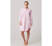 "Westwood Pink" Stripe Brushed Cotton Nightshirt British Boxers Light Pink L