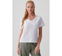 British Boxers "white" Cotton V-Neck T-Shirt White S