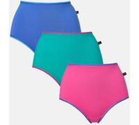 British Boxers Womens 3-Pack Full Briefs - - Size: S