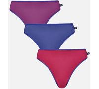 British Boxers Womens 3-Pack High Leg Knickers - - Size: XL