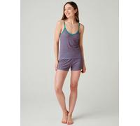 British Boxers Women's Bamboo Camisole Short Pyjama Set - Spectra Leopard - X-LARGE