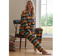 British Boxers Women's Brushed Cotton Pyjama Set - Edinburgh Check - PETITE